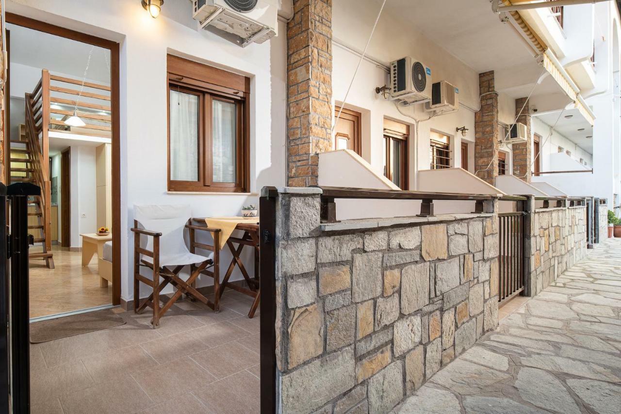 Akti House Psarogiannis Apartments & Studios 보우르보우로우 외부 사진